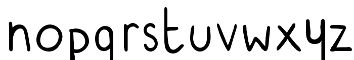 natwooddraws Font LOWERCASE