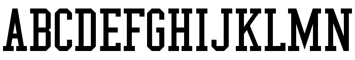 NBA Nuggets Font LOWERCASE