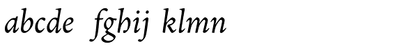 Neacademia Cyrillic Italic Font LOWERCASE