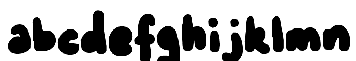 Neatly Tubby fat Font LOWERCASE