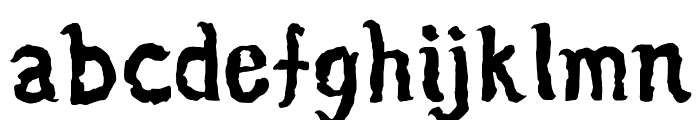 Neige-Regular Font LOWERCASE