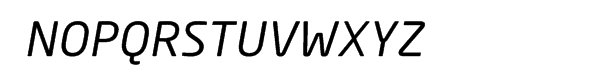 Neo Sans™ Regular Italic Font UPPERCASE
