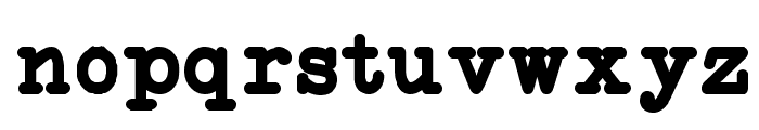 NeoBulletin Bold Font LOWERCASE