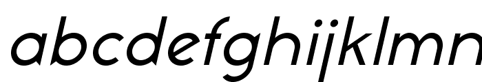 NeoGothisADFStd-Oblique Font LOWERCASE