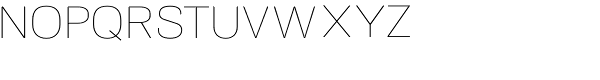 NeoGram Ultra Light Font UPPERCASE