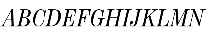NeoplantaBG-Italic Font UPPERCASE
