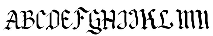 Neue Goth Font UPPERCASE