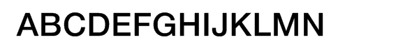 Neue Helvetica™ Cyrillic 65 Medium Font UPPERCASE