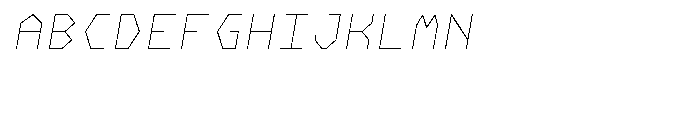 NeueKonst Round Thin Italic
