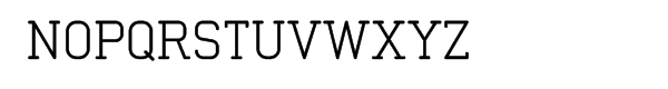 Neutraliser Serif Regular Font UPPERCASE