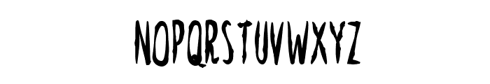 Nevermore-Regular Font UPPERCASE
