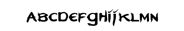 Neverwinter Font LOWERCASE