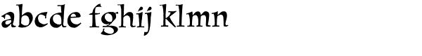 New Amigo SXSN Regular Font LOWERCASE