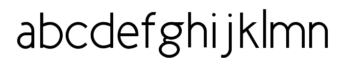 New Cicle Semi Font LOWERCASE