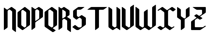New Gothic Textura Font UPPERCASE