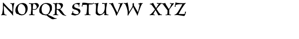 New Pelican SXSN Regular Font UPPERCASE