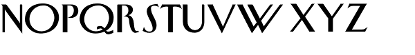 New Yorker Type Regular Font UPPERCASE
