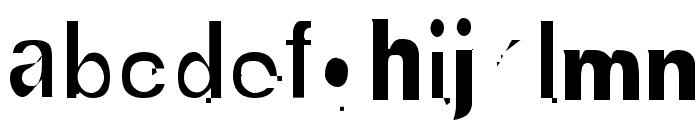 NewBold-Light Font LOWERCASE