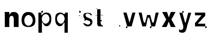 NewBold-Light Font LOWERCASE