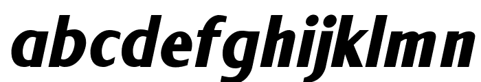 NewForum Bold Italic Font LOWERCASE