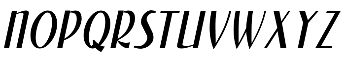 NewForumLight Italic Font UPPERCASE