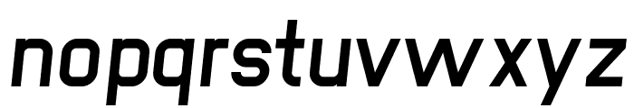 NewMedia Bold Italic Font LOWERCASE