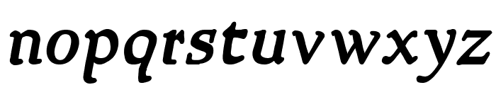 NewStyle Bold Italic Font LOWERCASE