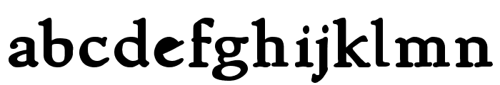 NewStyle Bold Font LOWERCASE