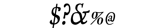 NewStyle Italic Font OTHER CHARS