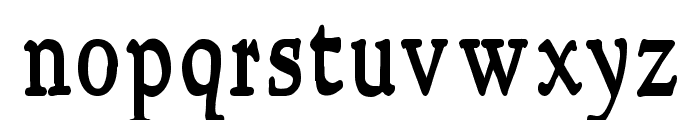 NewStyleCondensed Bold Font LOWERCASE