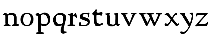 NewStyle Font LOWERCASE