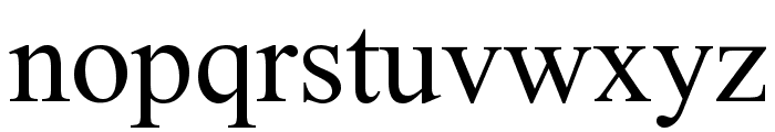 Newbury SILDoulos Font LOWERCASE