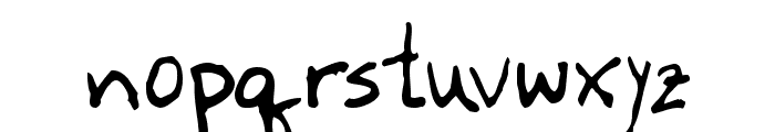 Newfie Font LOWERCASE