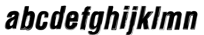 Newside FP Alternate Italic Font LOWERCASE