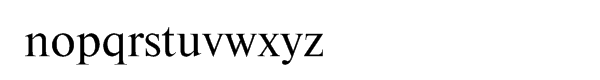 Newton Phonetic™ Special Book Font LOWERCASE