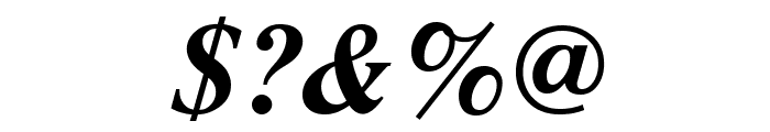NewtonCTT BoldItalic Font OTHER CHARS