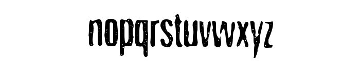 Nicotine Stains Font LOWERCASE