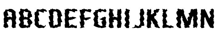 Nightporter-Regular Font UPPERCASE