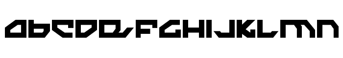 Nightrunner Condensed Font LOWERCASE