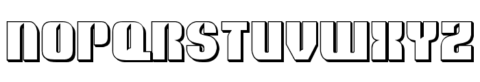 Nightwraith 3D Regular Font LOWERCASE