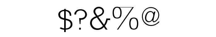 Nilland-SmallCaps Font OTHER CHARS