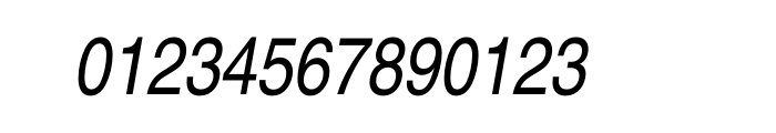 Nimbus Sans Condensed L Regular Italic OT Plus Font OTHER CHARS