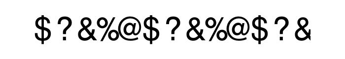 Nimbus Sans Mono Regular OT Std Font OTHER CHARS