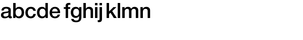 Nimbus Sans Novus D SemiBold Font LOWERCASE