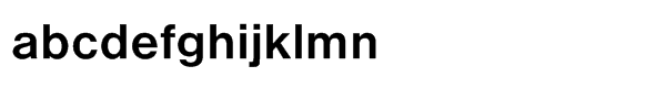 Nimbus Sans Std Bold (D) Font LOWERCASE