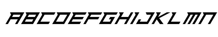Ninja Rush Font LOWERCASE