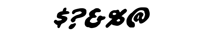 Ninjutsu BB Bold Font OTHER CHARS