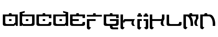 Nippon Tech Normal Font UPPERCASE