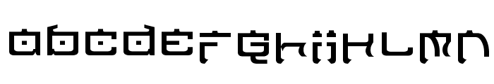 Nippon Tech Normal Font LOWERCASE