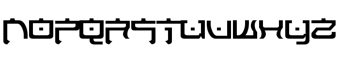 Nippon Tech Font UPPERCASE